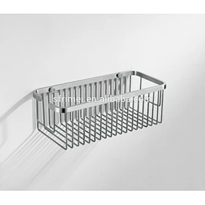 Wall Mounted Bathroom Rectangule Hanging Storage Wire Baskets