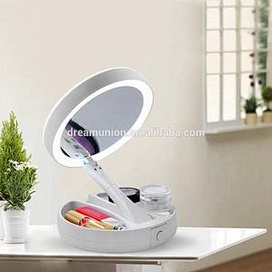 36 LED Double Sided Makeup Cosmetic Vanity Light up Mirror Large Touch Screen