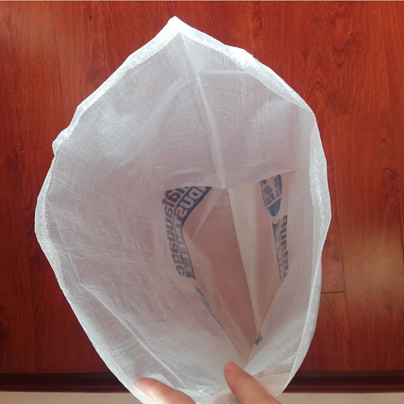 Durable plastic pouch pp woven metal pipe packaging bag