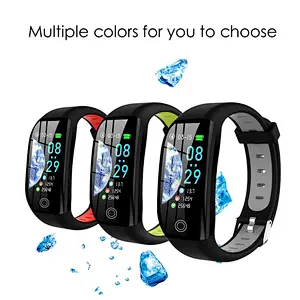 2019 New health Silicone watch F21 smartbracelet fitbit cicret fitness blood pressure ce rohs smart bracelet