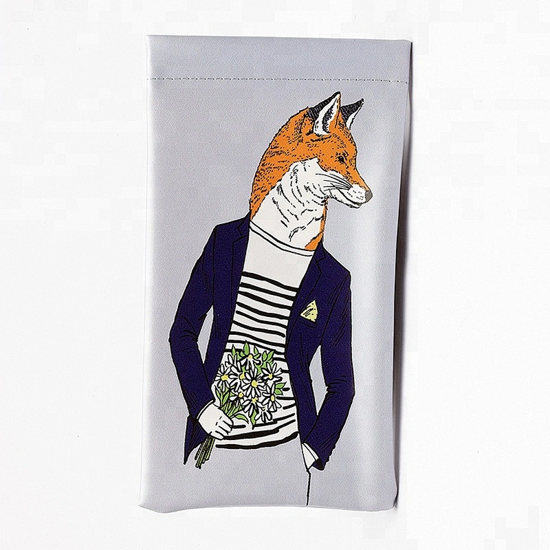 Custom Printing Soft Pouch Sunglasses Case Glasses Pouch