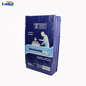 Manufacturer Custom Printing 2 Layer gravure printing pp woven Charcoal packing Bags 5kg 10kg