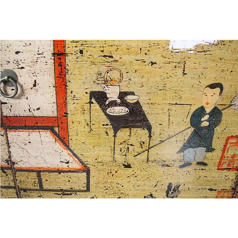 2016 beijing chinese antique furniture-high glossy rustic wood furniture