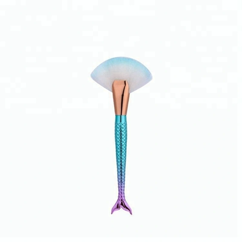 Large Fish Design Cosmetic Fan Powder Makeup Brush