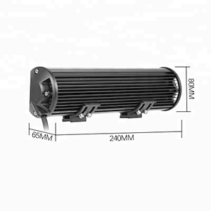 White 9inch 144w 3row Led Car Light Bar For Truck