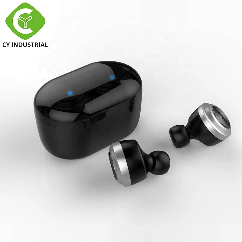 V5.0 mini Pair Earphone Twins Double Wireless Headset with charging dock