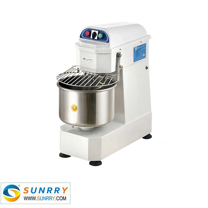 Good design commercial stainless steel double speed spiral dough mixer and flour mixing machine prices