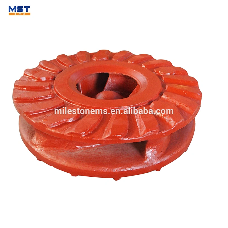 Precise casting centrifugal pump impeller