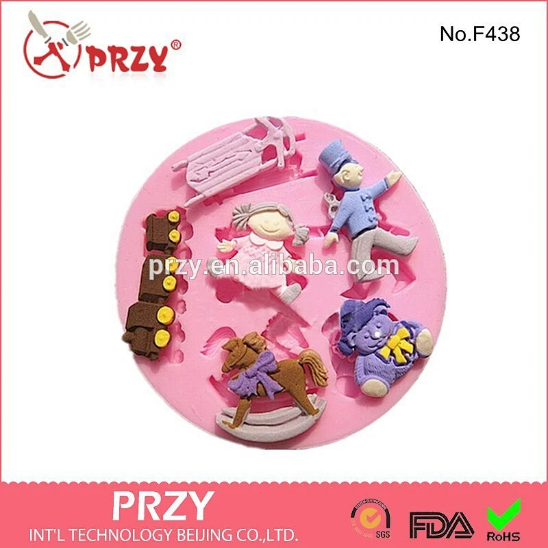 Cake decorating hotsale silicone molds for ice cream
