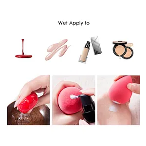 Facial Cleansing cosmetic Sponge 100% Natural latex free makeup sponge puff Beauty Make Up Tool