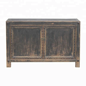 wholesale chinese antique distressed  furniture vintage rustic buffet furniture