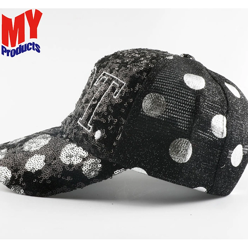Wholesale Woven Label Logo Mesh Baseball Cap 6 Panel Dad Hat