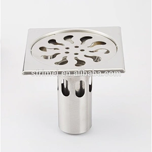Kingsun High Quality Stop Odor Bathroom Stainless Steel Shower Corner Floor Drain KL-A104