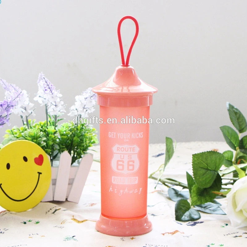 2017 new Fashion designs pp plastic cup, 450ML drinking bottle sport style