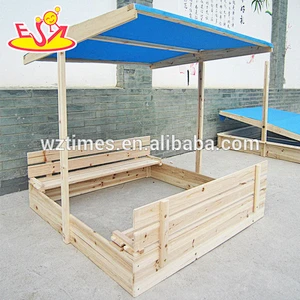 Wholesale cheap wooden outdoor playhouse high quality children wooden outdoor playhouse W10E003