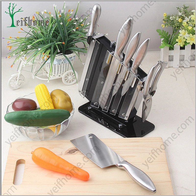Wholesales stainless steel hollow handle knife set