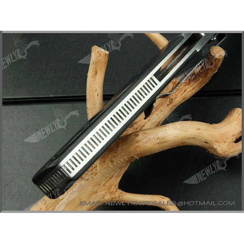 G10 Handle D2 Steel Pocket Knife Folding