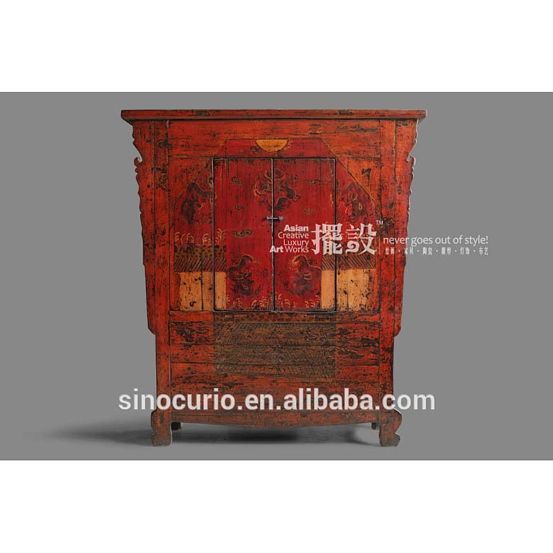 Antique Shanxi painting cabinet/Reclaimed antique furniture