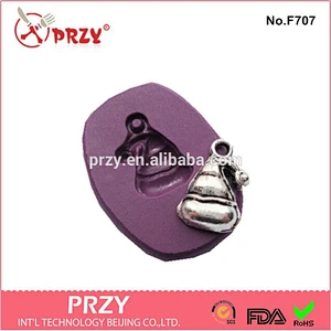 Bell shape Eco-friendly fondant silicone mold