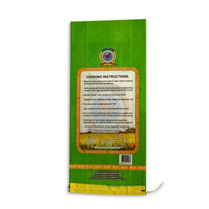 laminated woven polypropylene agricultural use 5kg rice bag