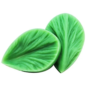 Vegetable tops shape fondant silicone mold