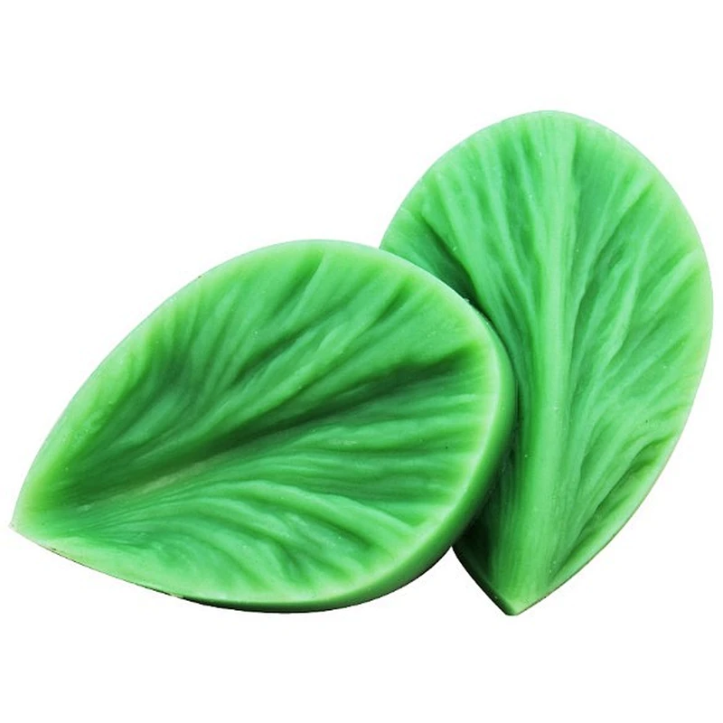 Vegetable tops shape fondant silicone mold
