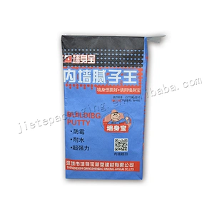 Construction and building use 25kg multilayer kraft paper cement bag for mortar,lime,tile adhesive,wall putty powder