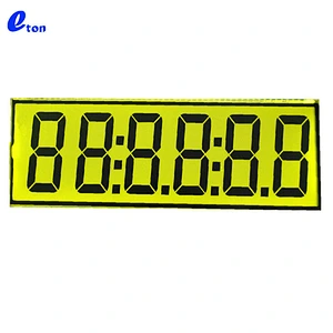 Segment Screen 6 Digits TN LCD Panel