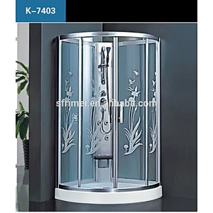 Wholesale Dubai Hotel Modern Enclosed Shower Room With Acrylic Tray&Simple Picture