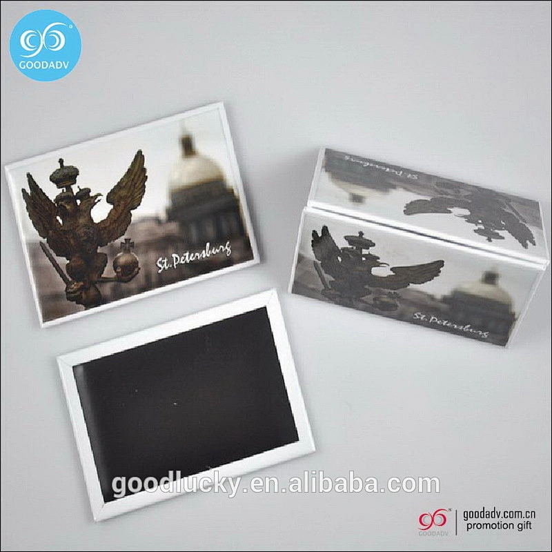 Souvenir gifts tinplate fridge magnet sticker