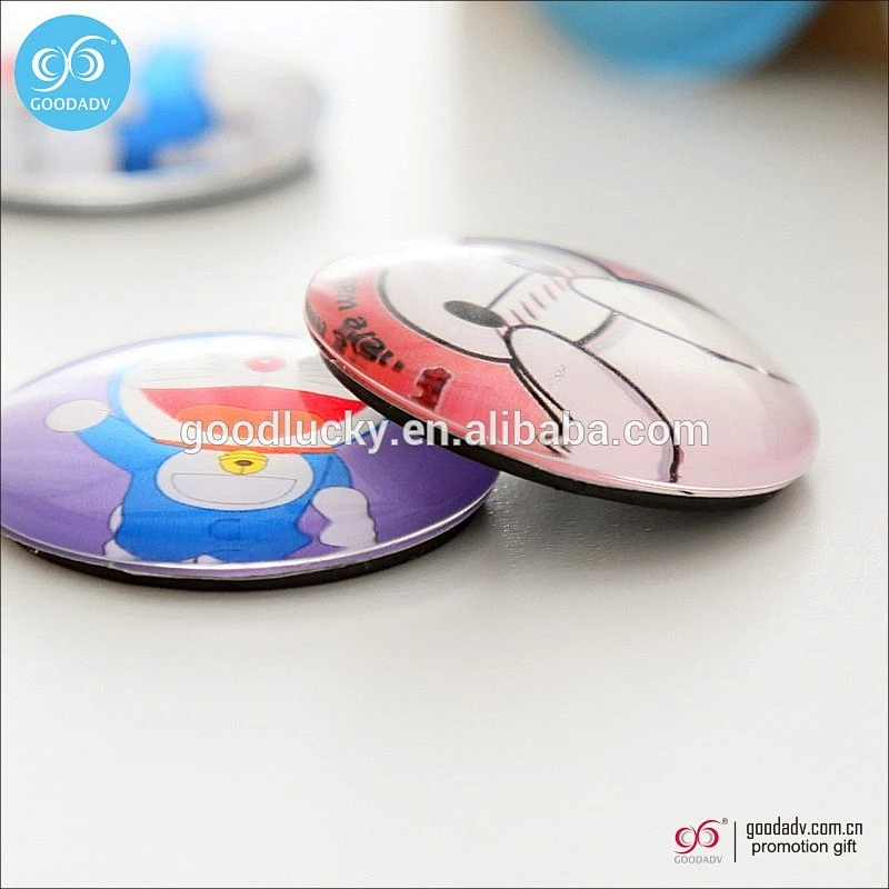 Hot selling Wonderful style Promotion gift 3d magnetic crystal glass fridge magnet