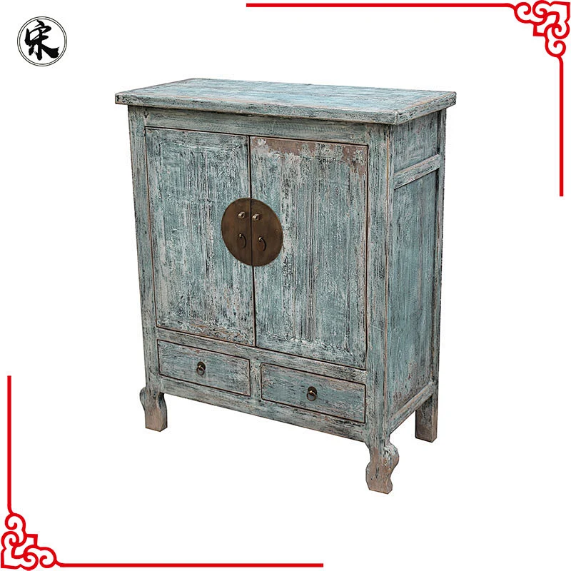 wholesale chinese antique reproduction oriental solid wood shabby chic sideboard store furniture