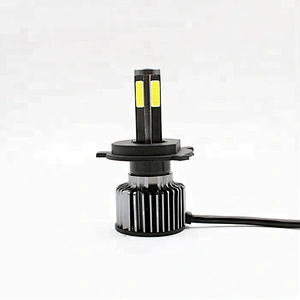 Lightech LED Headlight 4 Sides Mini 4800Lumen HB2 H4 H13 9004 9007 9008 Bulb