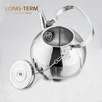 L22011614 Hot Sale 1.5L Camping Tea Kettle Stainless Steel