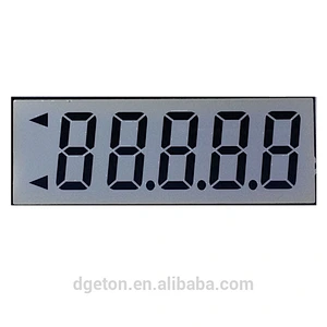 3 5 12 20 22 digits 7 segment lcd display screen OEM factory