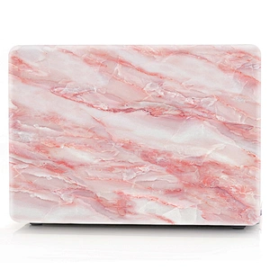 case marble pink computer protective rubber case  eco friendly laptop case for Macbook Air 11 13 Pro