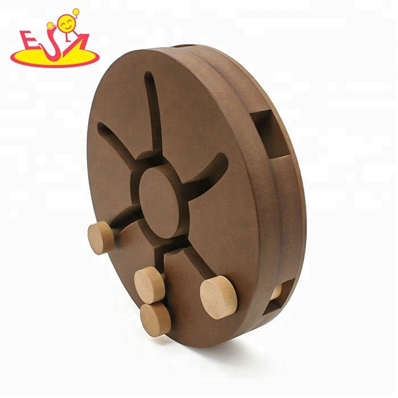 New design feeder hide and seek wooden interactive dog toys for IQ training W06F089