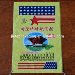Cheap price durable 25kg pp woven packaging chemical bag for cement,tile adhesive