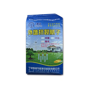 Factory sale 25kg laminated pp woven cement packaging bag for tile adhesive,gypsum,lime