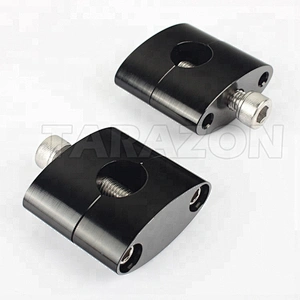 Custom aluminum motorcycle handlebar risers clamp for honda
