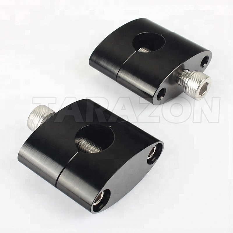 Custom aluminum motorcycle handlebar risers clamp for honda