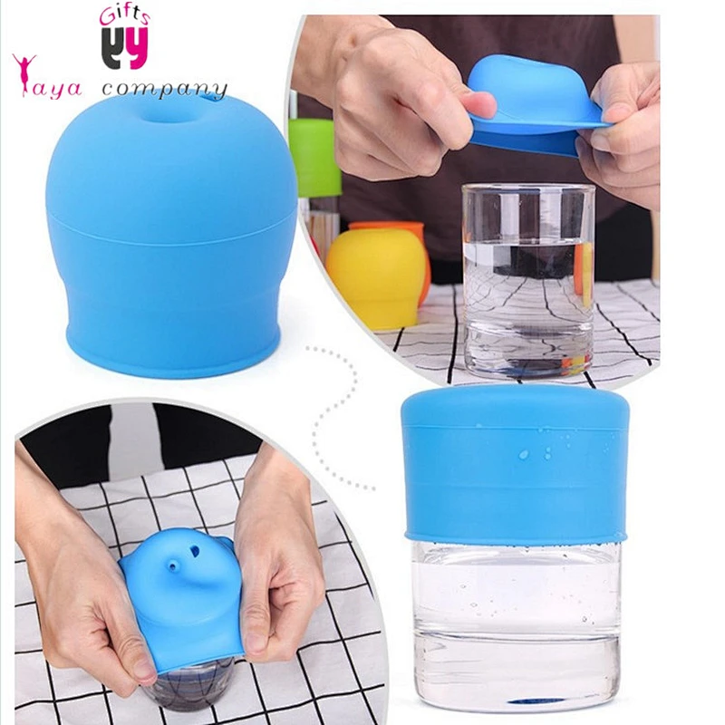 Food-Grade New silicone cup Lids with multicolor