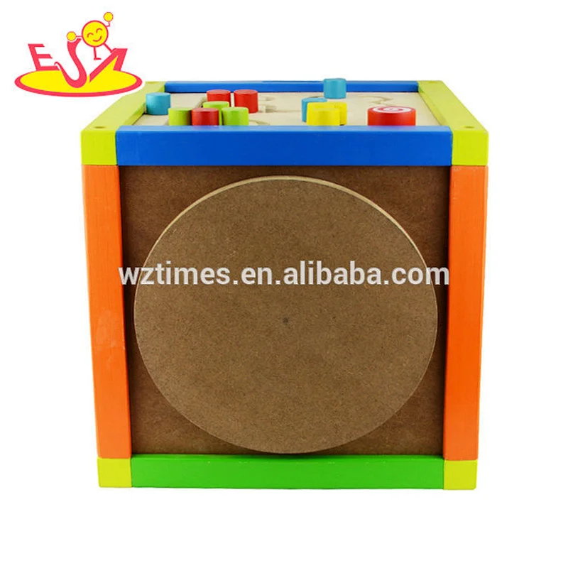 الجملة الأعلى الأزياء حبات خشبية سلسلة لعبة للأطفال W11B162