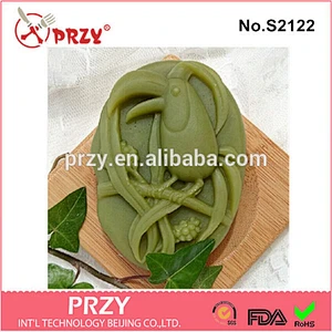 DIY handmade chicken silicone molds for soap making