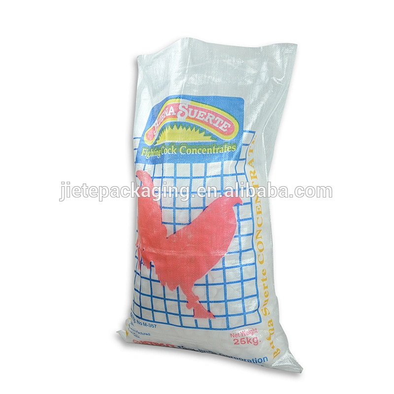 Supply professional feed pp woven packaging bag/sack 25kg