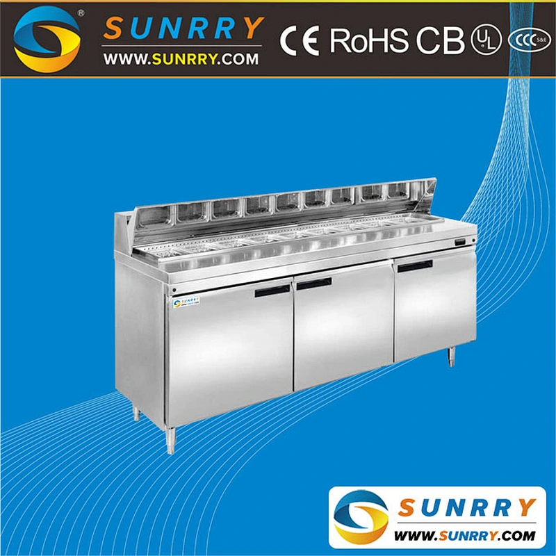 Refrigerated Salad Bar Cooler And Display Three Doors (SY-RST1500S SUNRRY)