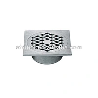 Anti-odor Decorative Multi Fuctional Easy Cleaning Rectangular stainless steel floor trap drains