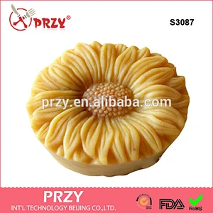 S3087 Sunflower Silicone Soap Mold