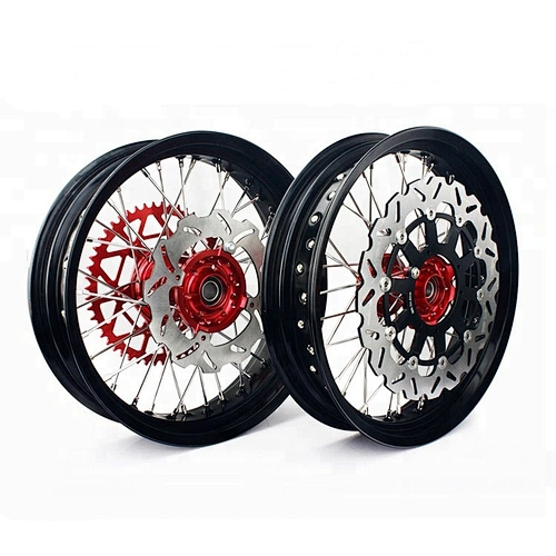Wholesale Custom Motorcycle Wheels Aluminum Supermoto Wheels