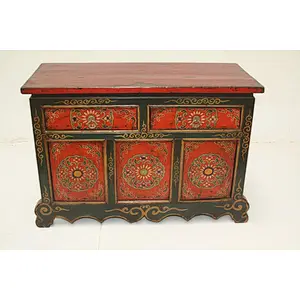 Hand painted furniture Tibetan style
